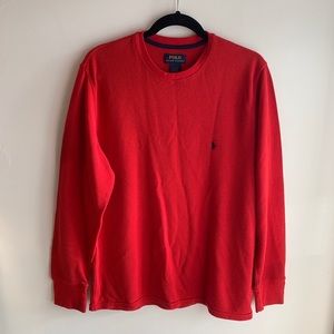 Polo Ralph Lauren Red Sweater Large